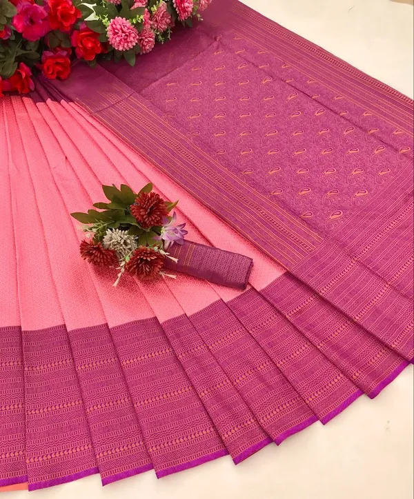 Pink_Embellished_Banarasi_Jacquard_Saree_(Pink)